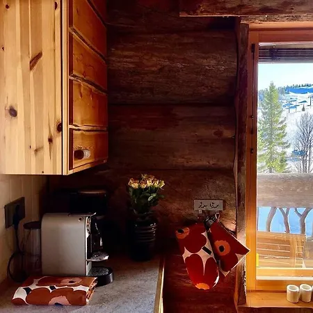 View At The Slopes In, Family & Bike Park, National Park, Hike Trails - Lapland Huvilat *