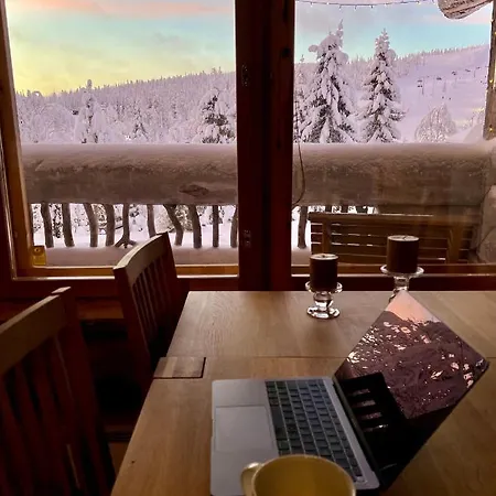 Villa View At The Slopes In, Family & Bike Park, National Park, Hike Trails - Lapland Ruka