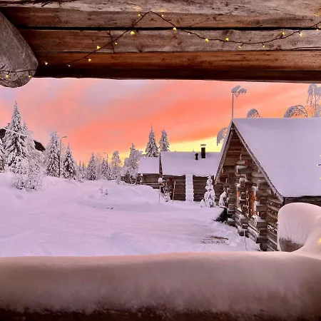 View At The Slopes In, Family & Bike Park, National Park, Hike Trails - Lapland Huvilat