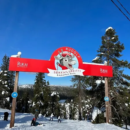 View At The Slopes In, Family & Bike Park, National Park, Hike Trails - Lapland * روكا