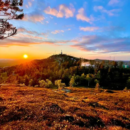 فيلة View At The Slopes In, Family & Bike Park, National Park, Hike Trails - Lapland *
