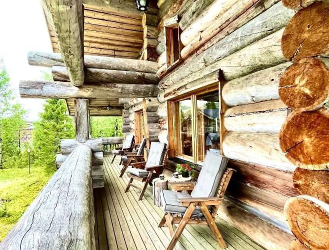 View At The Slopes In, Family & Bike Park, National Park, Hike Trails - Lapland Vila